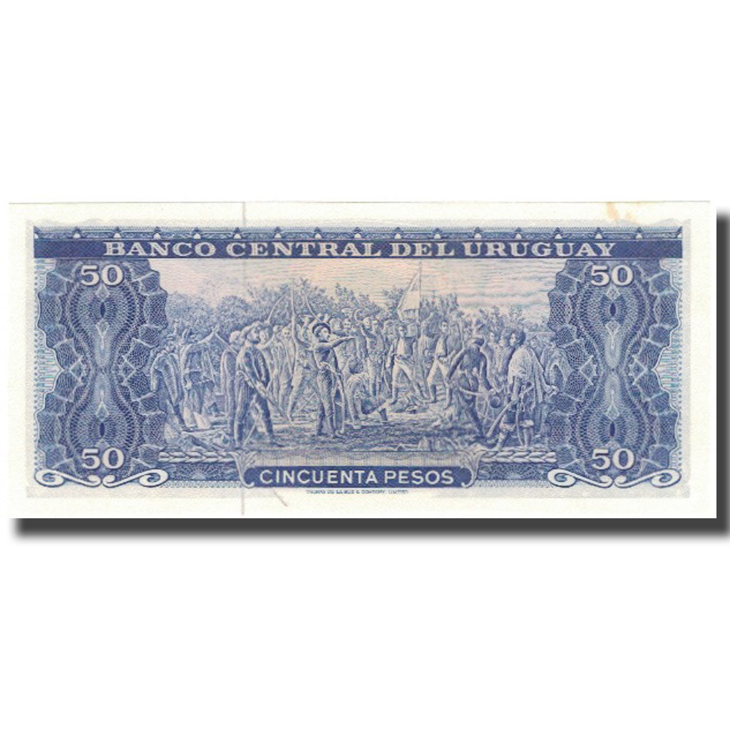 Banknote, Uruguay, 50 Pesos, KM:46a, UNC(63)