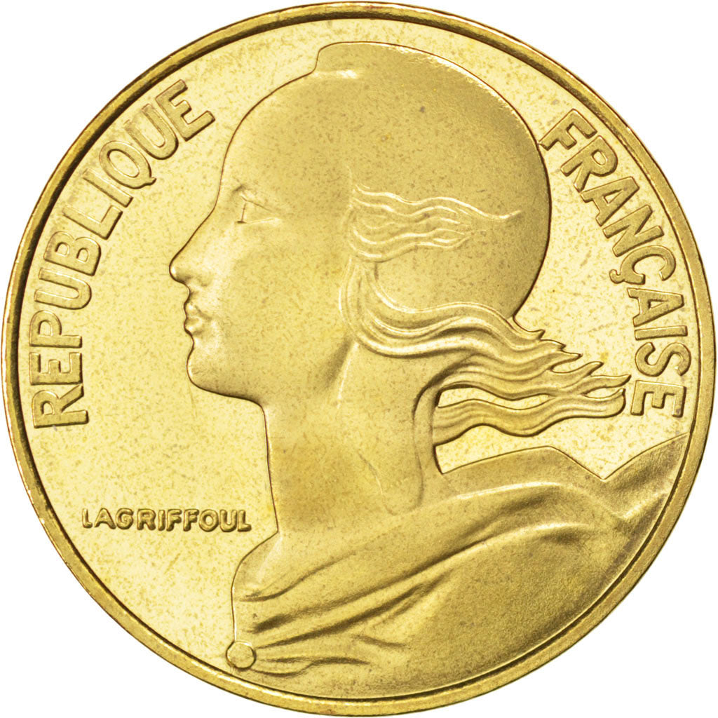 FRANCE, Marianne, 20 Centimes, 2001, Paris, KM #930, MS(65-70),...