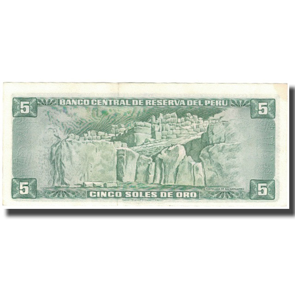 Banconote, Perù, 5 Soles De Oro, 1973-05-24, KM:99c, SPL