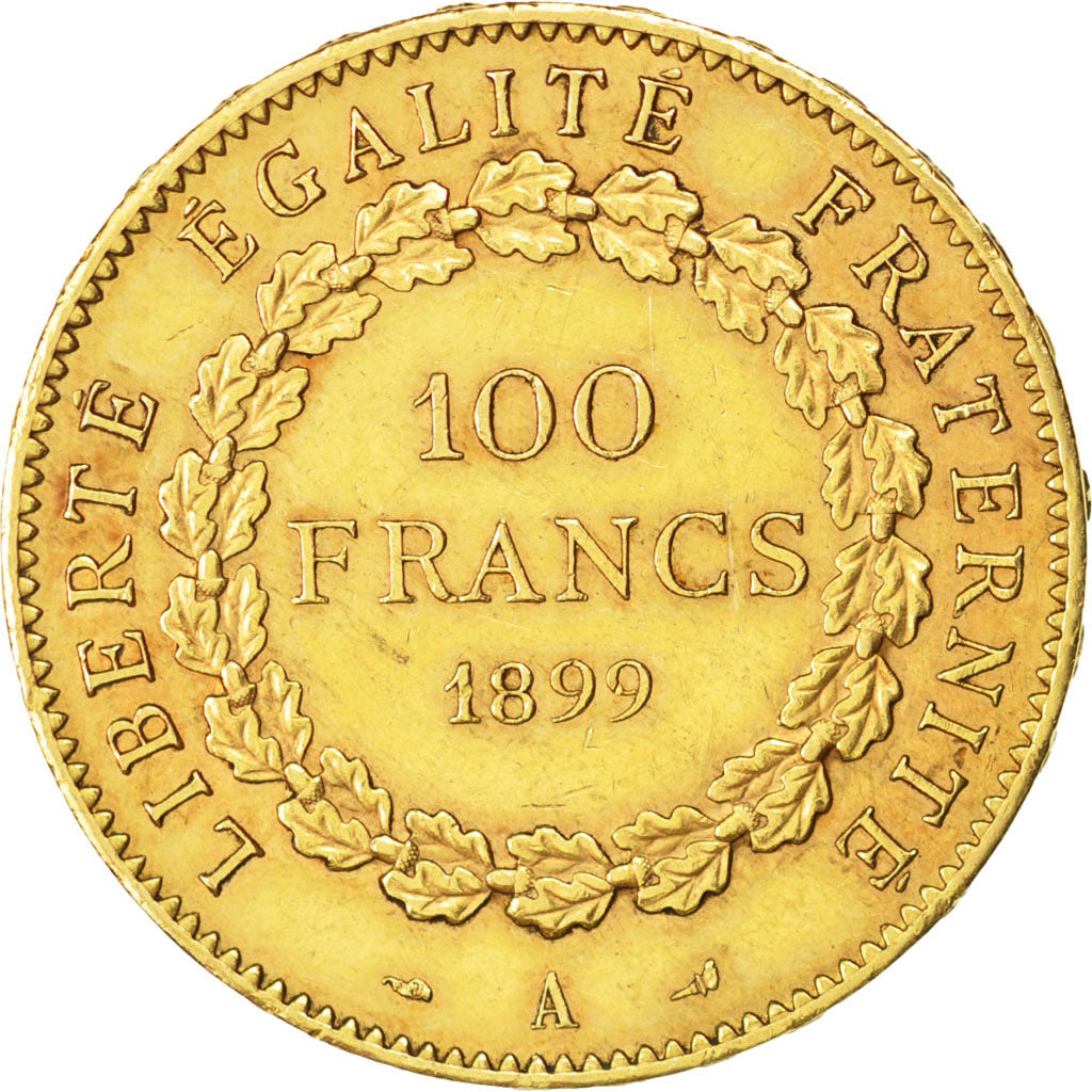 Francia, Génie, 100 Francs, 1899, Paris, SPL-, Oro, KM:832, Gadoury:1137