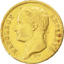 FRANCE, Napoléon I, 40 Francs, 1811, Paris, KM #696.1, EF(40-45), Gold, Gadoury
