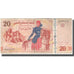 Banknote, Tunisia, 20 Dinars, 2011-03-20, KM:93, VF(20-25)
