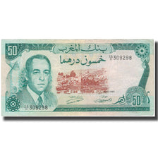 Banknote, Morocco, 50 Dirhams, KM:58a, VF(30-35)