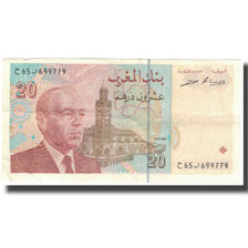Banknote, Morocco, 20 Dirhams, KM:67b, EF(40-45)