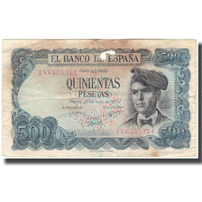 Banconote, Spagna, 500 Pesetas, 1971-07-23, KM:153a, B+