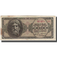 Banknote, Greece, 5,000,000 Drachmai, 1944, KM:128b, VF(20-25)