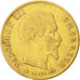 FRANCE, 5 Francs, 1860, Strasbourg, KM #787.2, VF(30-35), Gold, Gadoury #1001,..