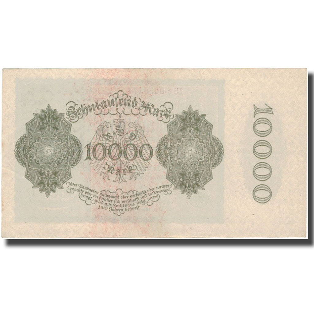 Nota, Alemanha, 10,000 Mark, 1922, KM:72, AU(55-58)