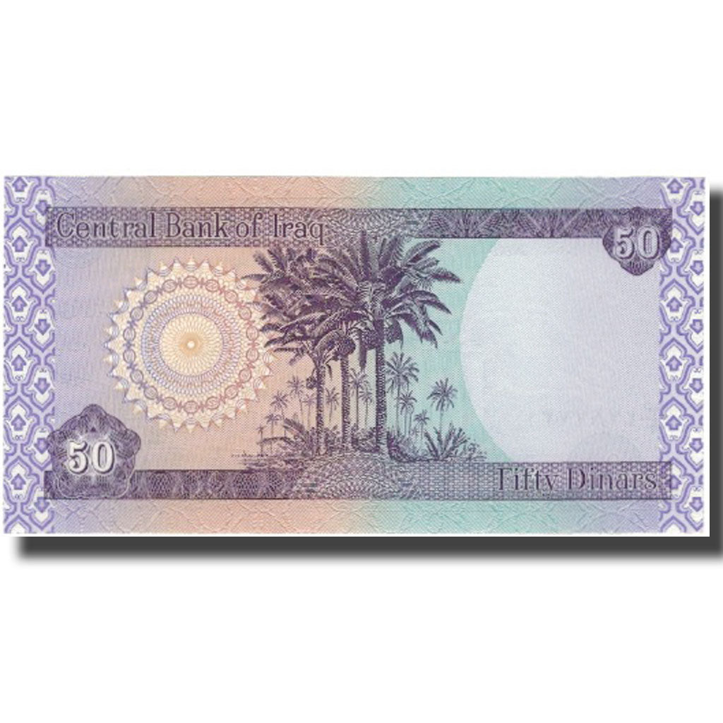 Geldschein, Irak, 50 Dinars, KM:90, UNZ
