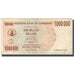 Billet, Zimbabwe, 1 Million Dollars, 2008-06-30, KM:53, TB