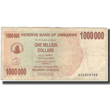 Banknote, Zimbabwe, 1 Million Dollars, 2008-06-30, KM:53, VF(20-25)