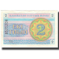 Geldschein, Kasachstan, 2 Tyin, 1993, KM:2a, VZ+
