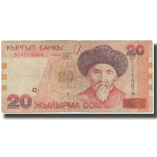 Banknote, KYRGYZSTAN, 20 Som, KM:19, F(12-15)