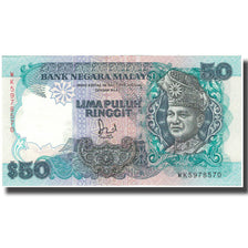 Banknote, Malaysia, 50 Ringgit, KM:31, AU(55-58)