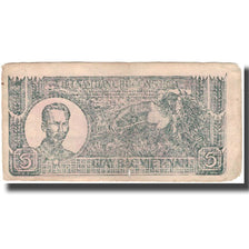 Banknote, Vietnam, 5 D<ox>ng, KM:17a, VF(30-35)