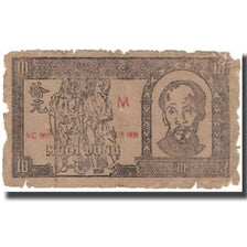 Banknote, Vietnam, 10 D<ox>ng, KM:20d, F(12-15)