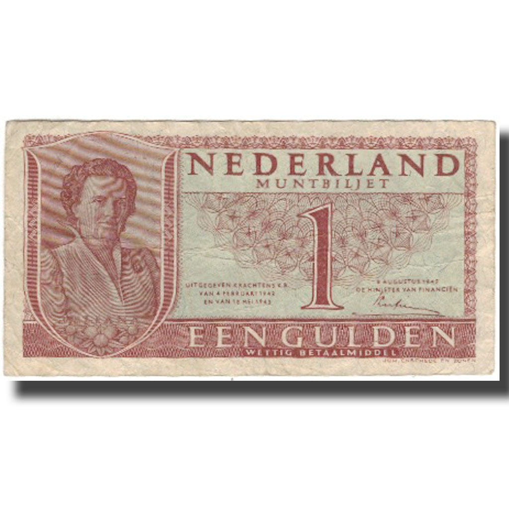 Billete, 1 Gulden, Países Bajos, KM:72, BC