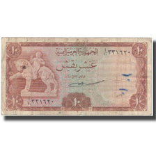 Biljet, Arabische Republiek Jemen, 10 Buqshas, KM:4, B+