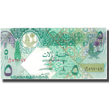 Banknote, Qatar, 5 Riyals, KM:21, UNC(65-70)