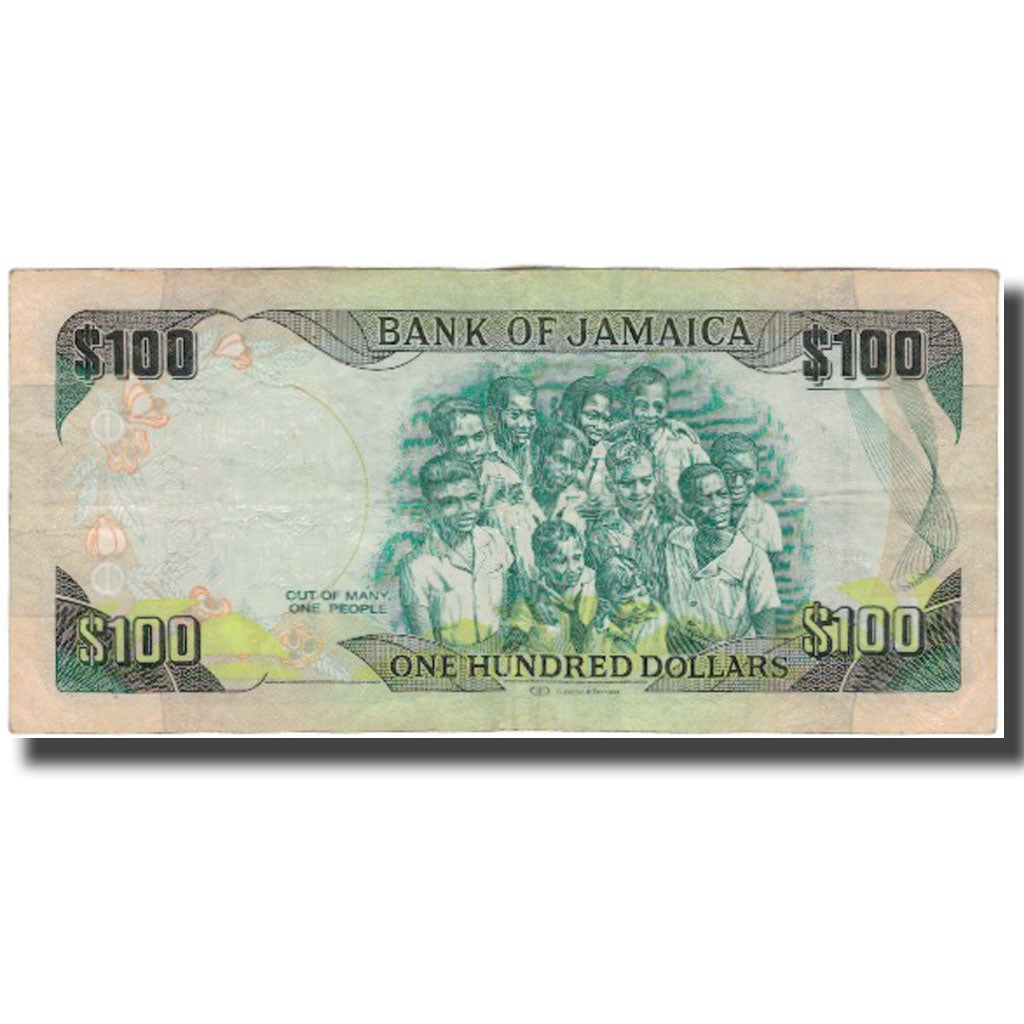 Billete, 100 Dollars, Jamaica, 2012-08-06, KM:90, BC