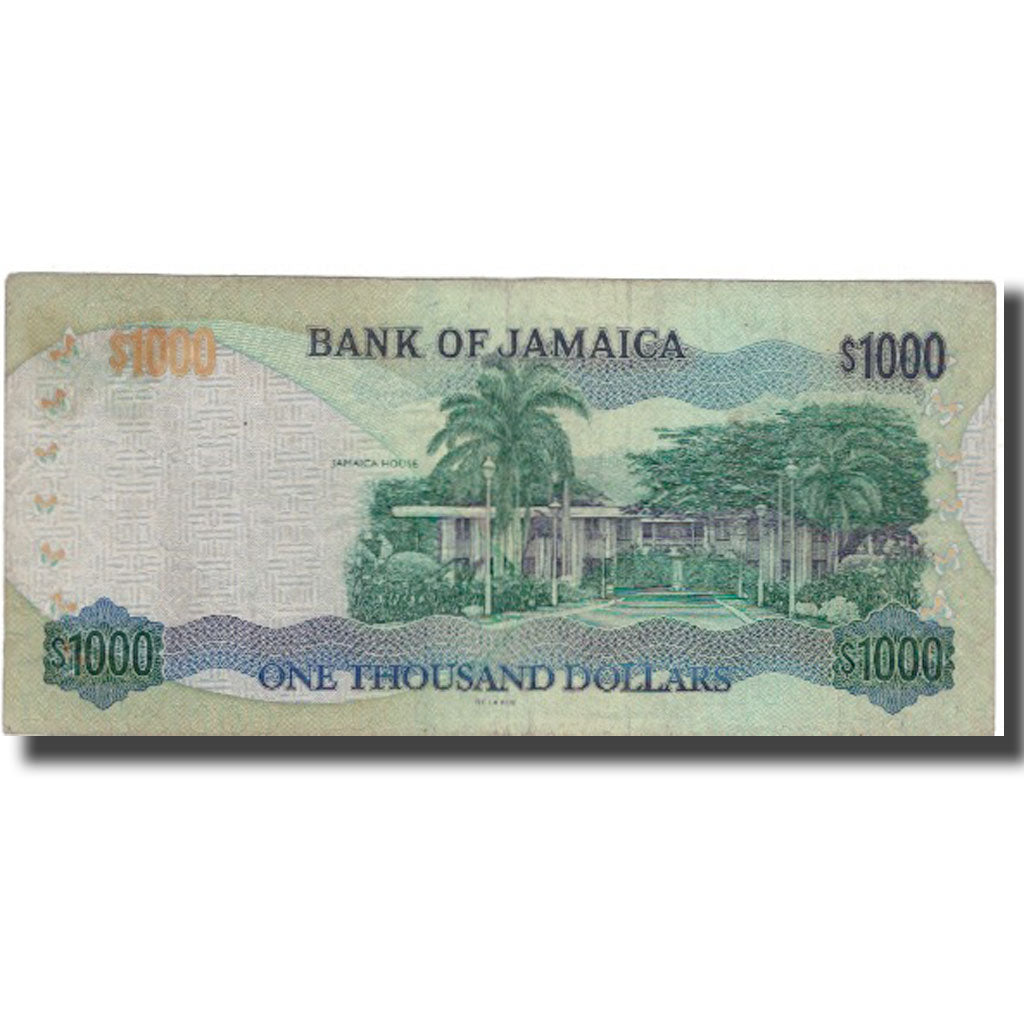 Banknote, Jamaica, 1000 Dollars, 2010-01-15, KM:86h, VF(30-35)