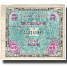 Banknot, Niemcy, 5 Mark, 1944, KM:193a, VF(30-35)
