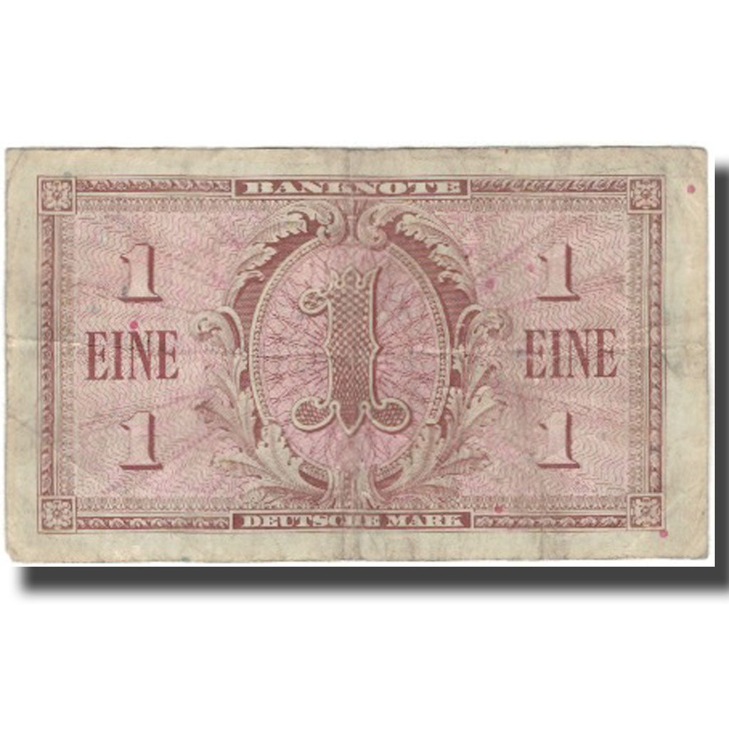 Banknote, GERMANY - FEDERAL REPUBLIC, 1 Deutsche Mark, 1948, KM:2a, VF(30-35)