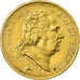 Coin, France, Louis XVIII, Louis XVIII, 40 Francs, 1824, Paris, VF(30-35), Gold