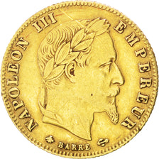 FRANCE, 5 Francs, 1868, Paris, KM #803.1, MS(60-62), Gold, Gadoury #1002, 1.60