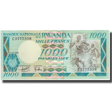Billet, Rwanda, 1000 Francs, 1981-07-01, KM:17a, TTB+