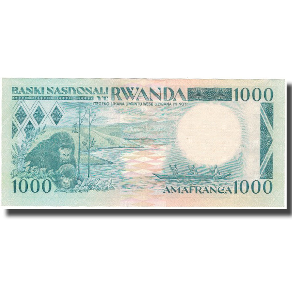 Banknote, Rwanda, 1000 Francs, 1981-07-01, KM:17a, AU(50-53)