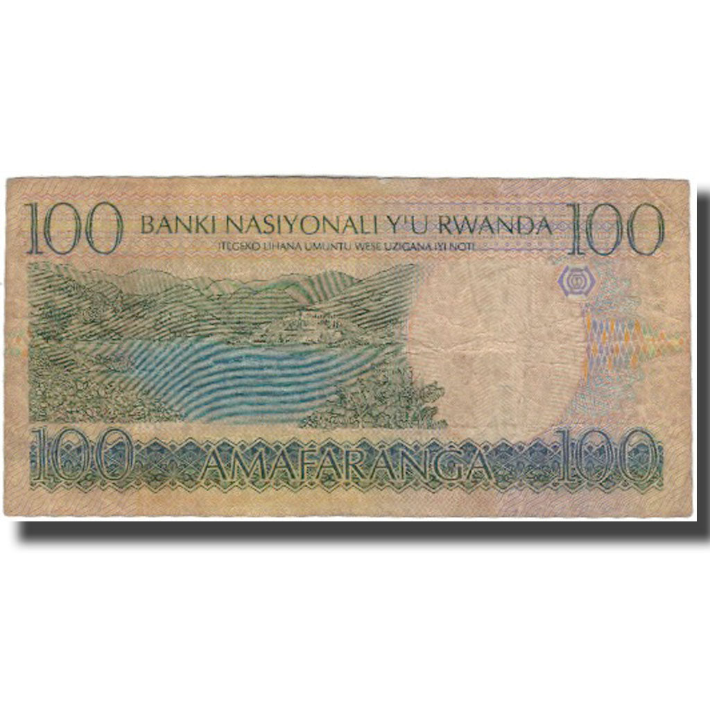 Billete, 100 Francs, Ruanda, 2003-05-01, KM:29a, BC