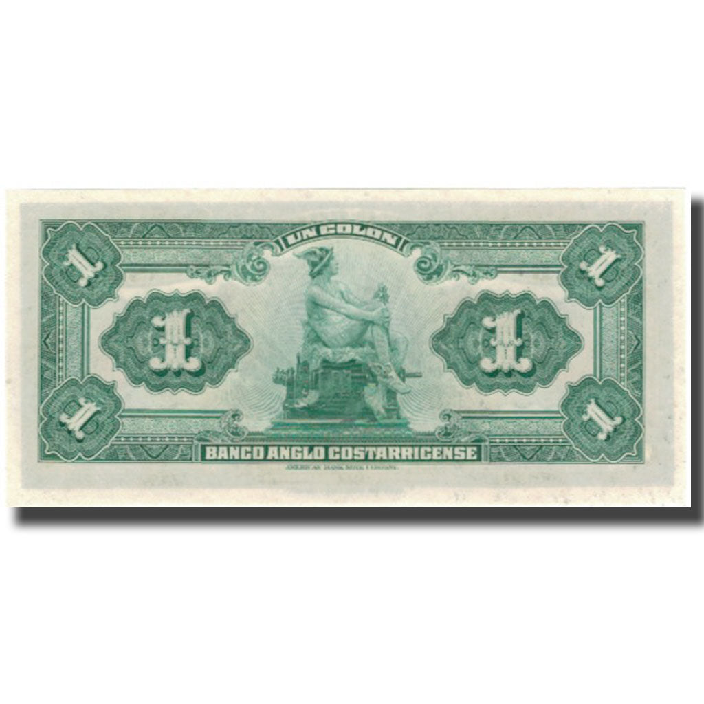 Banknote, Costa Rica, 1 Colon, 1917-06-23, KM:S121r, UNC(65-70)