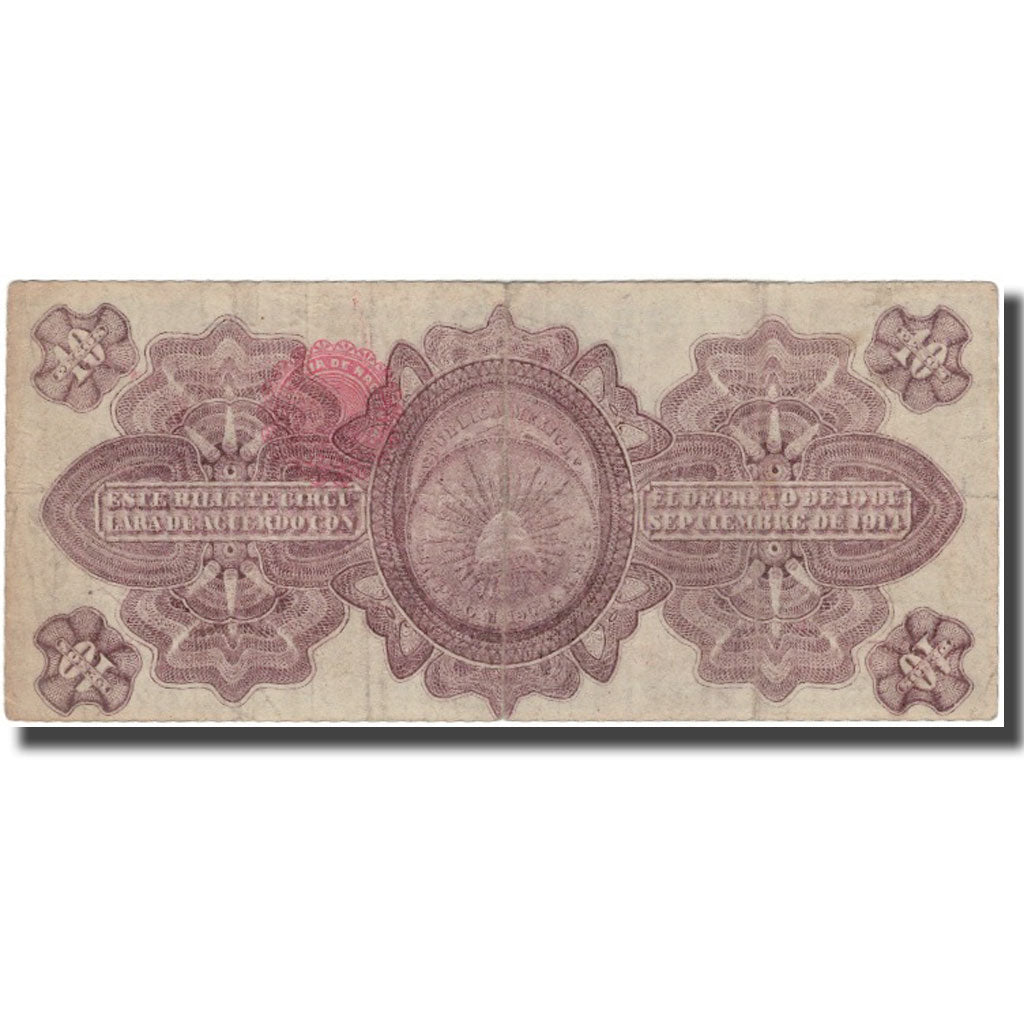 Banknote, Mexico - Revolutionary, 10 Pesos, 1914, KM:S1108a, VF(30-35)