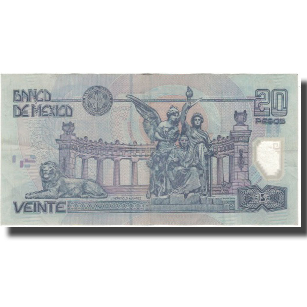 Biljet, Mexico, 20 Pesos, 2001-05-17, KM:116a, TTB
