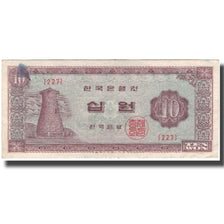 Banknot, Korea Południowa, 10 Won, KM:33e, VF(30-35)