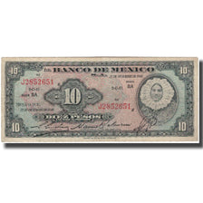 Billete, 10 Pesos, México, 1948-12-22, KM:47c, BC+