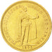HUNGARY, 10 Korona, 1902, Kormoczbanya, KM #485, AU(55-58), Gold, 3.35