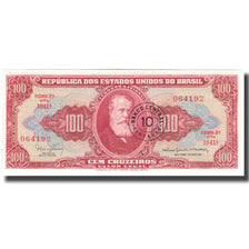 Banknote, Brazil, 10 Centavos on 100 Cruzeiros, KM:185b, UNC(65-70)