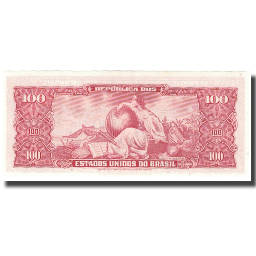 Banknote, Brazil, 10 Centavos on 100 Cruzeiros, KM:185b, UNC(65-70)
