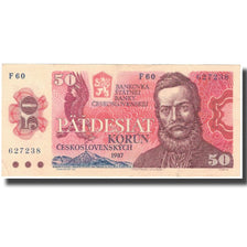 Banknote, Czechoslovakia, 50 Korun, 1987, KM:96a, AU(55-58)
