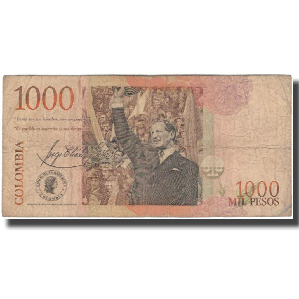 Geldschein, Kolumbien, 1000 Pesos, 2001-12-17, KM:450a, SGE