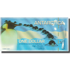 Biljet, Antarctica, 1 Dollar, 2007-03-01, NIEUW
