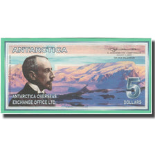 Biljet, Antarctica, 5 Dollars, 2001-01-01, NIEUW