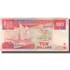 Billete, 10 Dollars, Singapur, KM:20, BC+