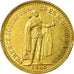 Coin, Hungary, Franz Joseph I, 10 Korona, 1905, Kormoczbanya, AU(55-58), Gold