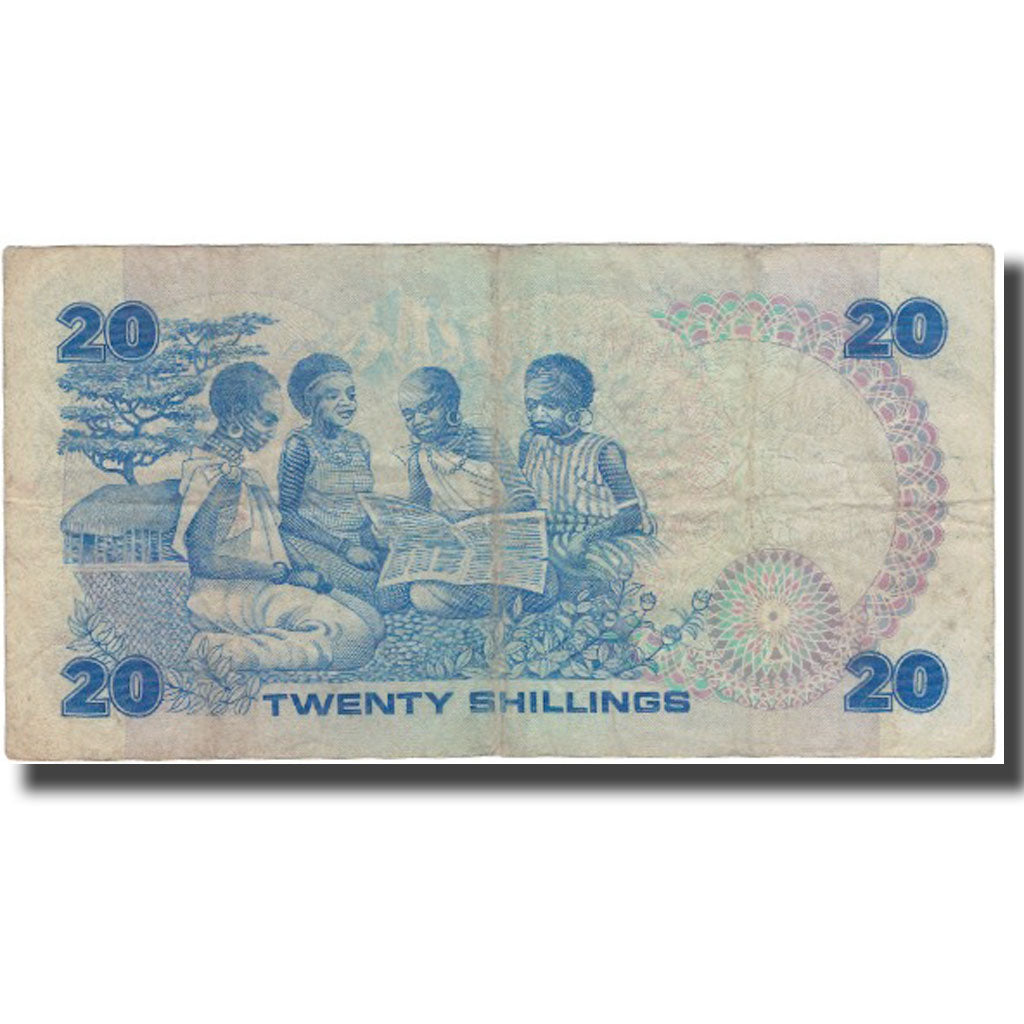 Billet, Kenya, 20 Shillings, 1984-07-01, KM:21c, TB