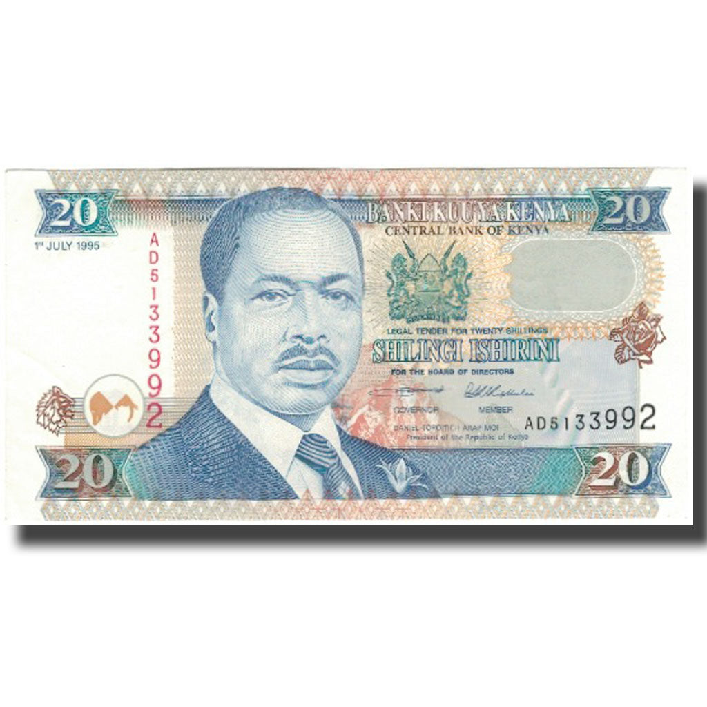 Banknote, Kenya, 20 Shillings, 1995-07-01, KM:32, UNC(65-70)