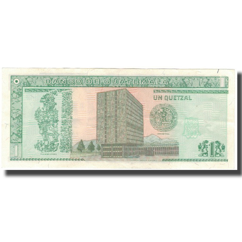 Banknote, Guatemala, 1 Quetzal, 1994-09-27, KM:90, AU(55-58)