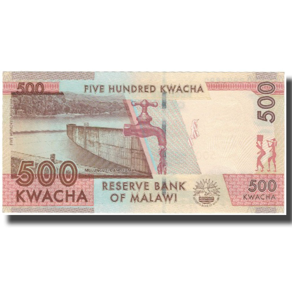 Billete, 500 Kwacha, Malawi, KM:61, UNC